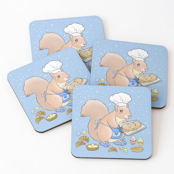 Item preview, Squirrel baker designed and sold by doodletokki.