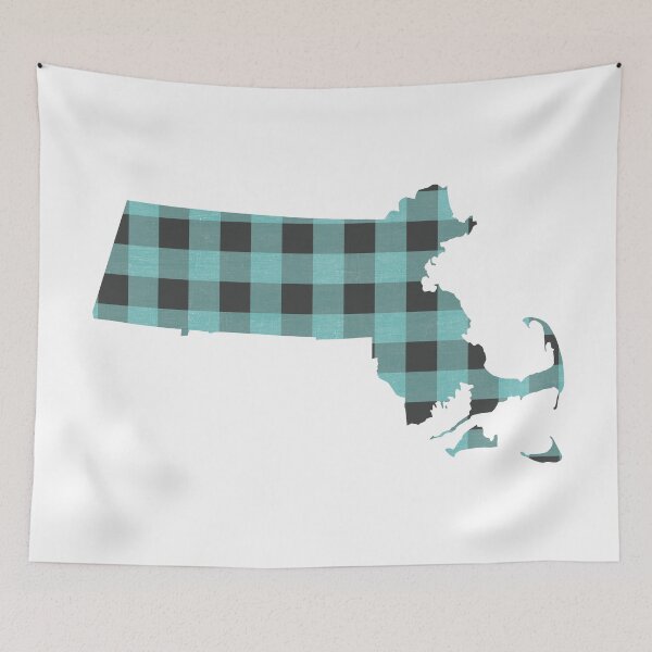 Item preview, Massachusetts Plaid in Mint designed and sold by Maren Misner.
