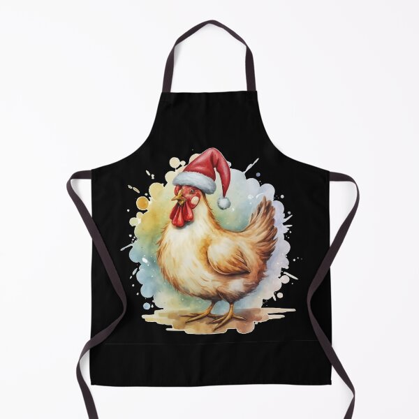 Item preview, Santa Chicken designed and sold by FreshArtFusion.
