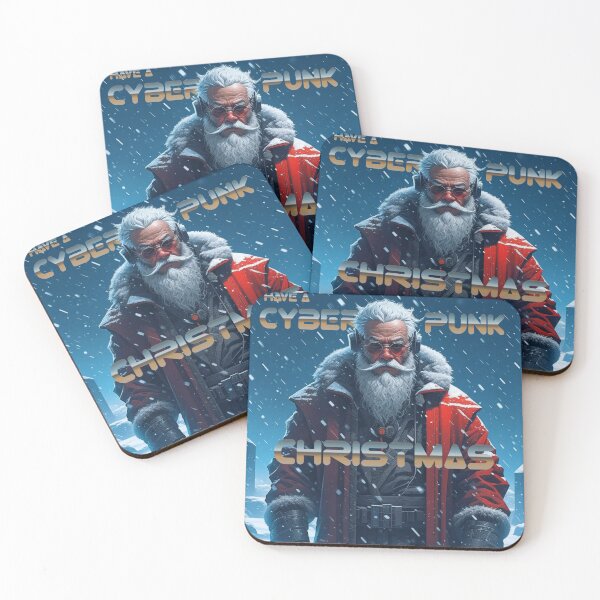 Item preview, Cyberpunk Santa designed and sold by Sampson-et-al.
