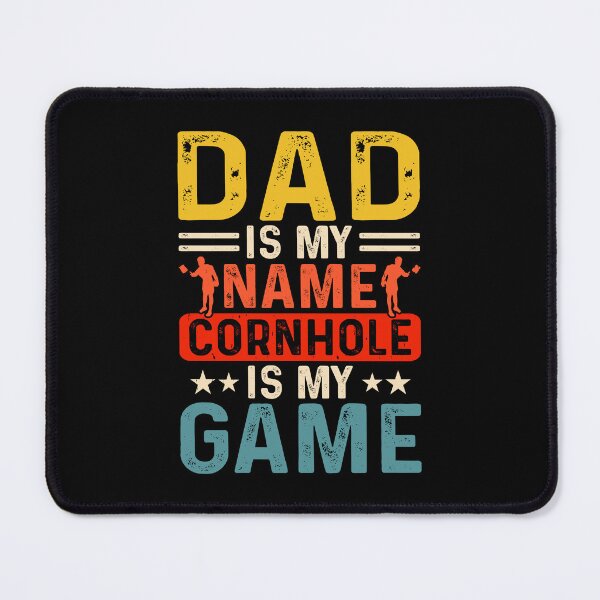 Item preview, Dad Is My Name Cornhole Is My Game Retro Design For Father's Day - Baggo Bean Bag Toss Game - Funny Cornhole Player Vintage designed and sold by naworas.