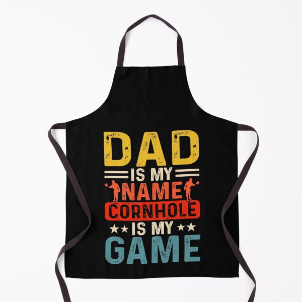 Item preview, Dad Is My Name Cornhole Is My Game Retro Design For Father's Day - Baggo Bean Bag Toss Game - Funny Cornhole Player Vintage designed and sold by naworas.