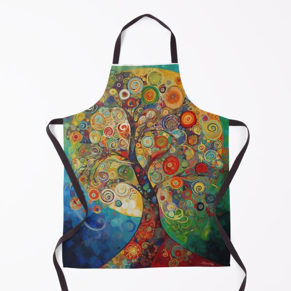 Item preview, Colorful Festivity: Abstract Art Christmas Tree designed and sold by Moisky Art.