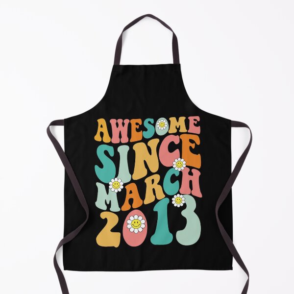 Item preview, Awesome Since March 2013 | Made In 2013 | Retro Groovy Birthday designed and sold by Christina-grich.