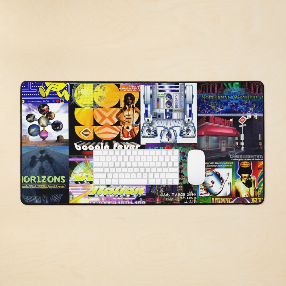 90's Rave Flyers iPad Case & Skin for Sale by kandycoded