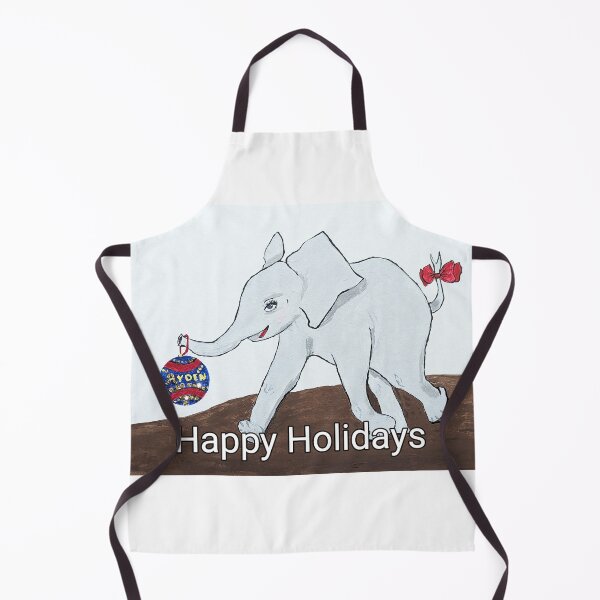 Item preview, Elephant Christmas designed and sold by MoreGoodArt.