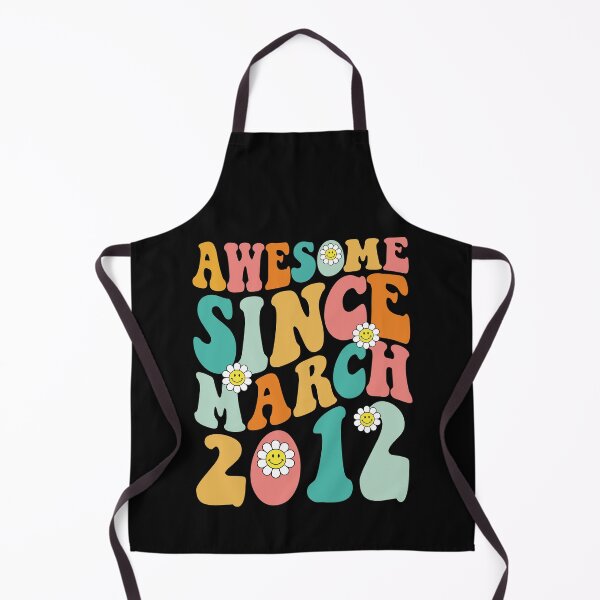 Item preview, Awesome Since March 2012 | Made In 2012 | Retro Groovy Birthday designed and sold by Christina-grich.