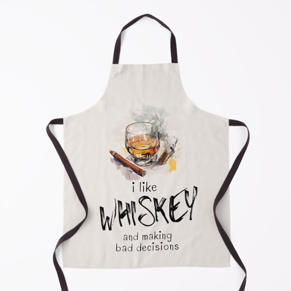 Item preview, I Like Whiskey and Making Bad Decisions- Sip and Joke with Whiskey Generative AI designed and sold by OlfactoART Studio.