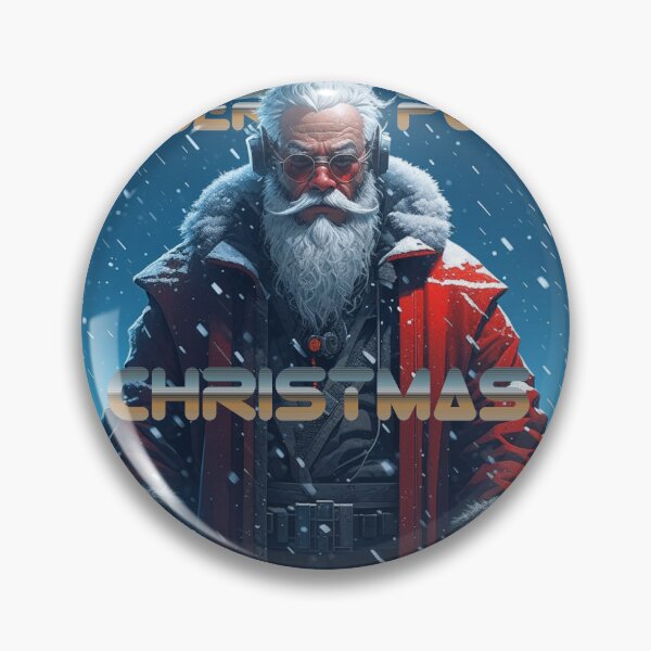 Item preview, Cyberpunk Santa designed and sold by Sampson-et-al.