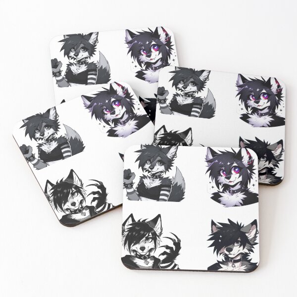 Item preview, Goth Emo Furry Art Sheet designed and sold by Evelyns-Furries.
