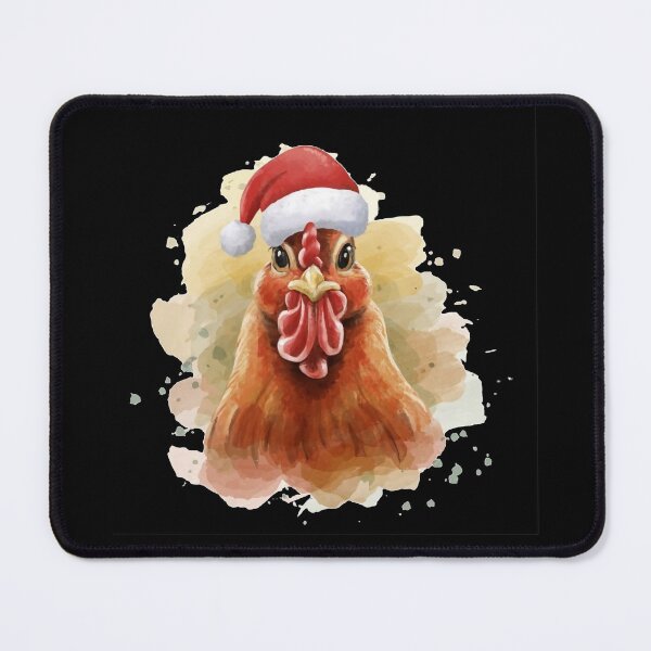 Item preview, Santa Chicken designed and sold by FreshArtFusion.