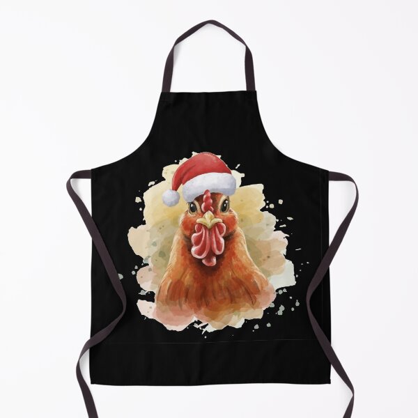 Item preview, Santa Chicken designed and sold by FreshArtFusion.