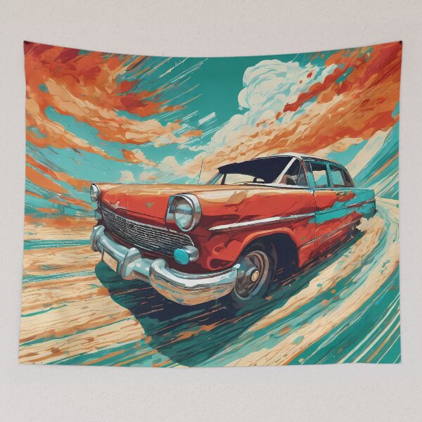 Item preview, Wheels in HD: The Immersive Digital Art Experience that Revolutionizes the Aesthetics of Vintage Cars designed and sold by Artedig.