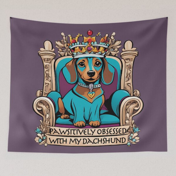 Item preview, Pawsitively Obsessed with My Dachshund! designed and sold by @ndrys.