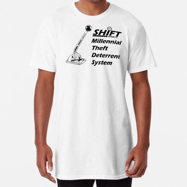 Shift Shirts Theft Deterrent - Manual Transmission Long T-Shirt
