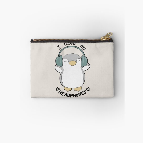 Item preview,  Cute penguin with headphones. Autism/ neurodiversity designed and sold by NeurodiverseTea.