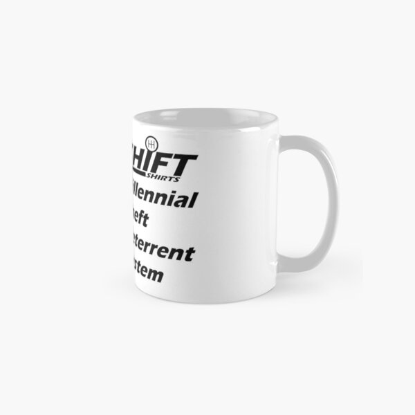 Shift Shirts Theft Deterrent - Manual Transmission Classic Mug