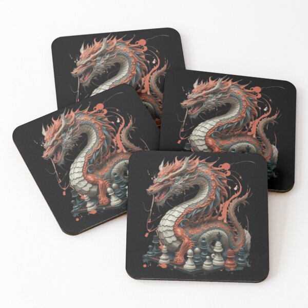Item preview, red dragon chess anime designed and sold by WingedMeteor.