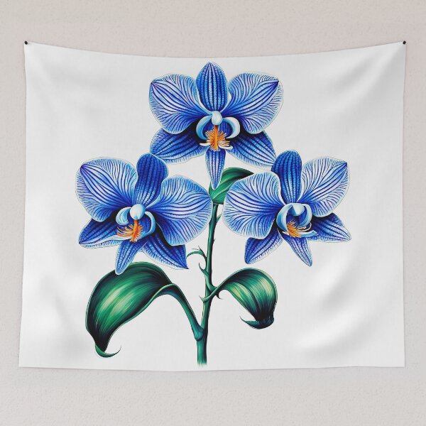 Item preview, Beautiful Blue Phalaenopsis Orchid  designed and sold by LanaGustavsson.