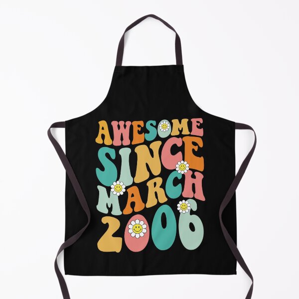 Item preview, Awesome Since March 2006 | Made In 2006 | Retro Groovy Birthday designed and sold by Christina-grich.