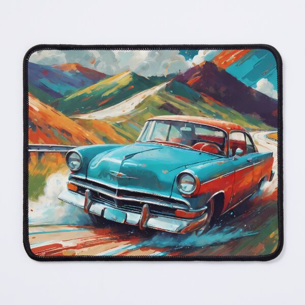 Item preview, When Digital Art Leads: The Creative Fusion That Transforms Vintage Cars into Unique Visual Experiences designed and sold by Artedig.