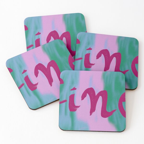 Item preview, FINE pink word art print designed and sold by nataliavandalia.