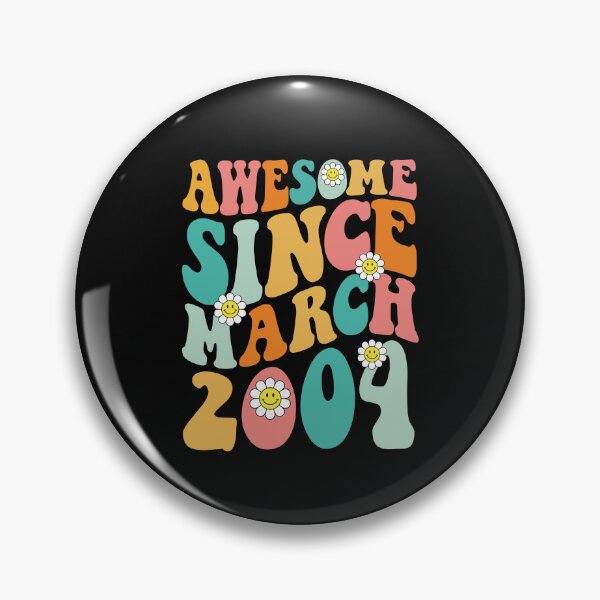 Item preview, Awesome Since March 2004 | Made In 2004 | Retro Groovy Birthday designed and sold by Christina-grich.