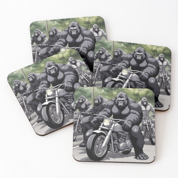 Item preview, Bareback Silverbacks Motorcycle Club designed and sold by 1001Tees.net.