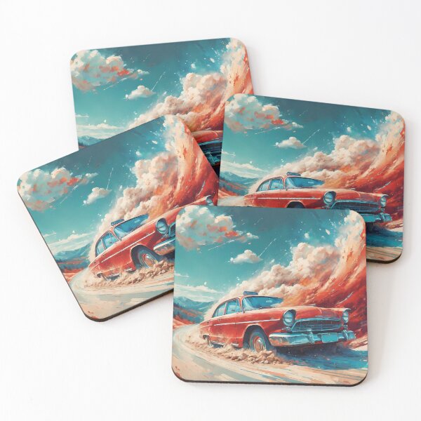 Item preview, Pixel Whims: How Digital Art Captures the Whimsical Essence of Vintage Cars designed and sold by Artedig.