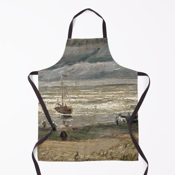 Item preview, Beach at Scheveningen in Stormy Weather, Vincent van Gogh designed and sold by Suzana Djordjevic.