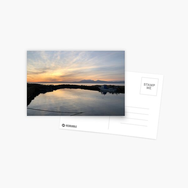 Item preview, Sunset over Arran designed and sold by chrisdwood7.