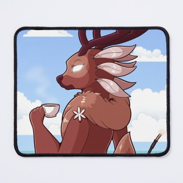 Item preview, Vavacung, Spiritfarer, Gwen (Spiritfarer), White Eyes, Antlers, designed and sold by AbominationShop.