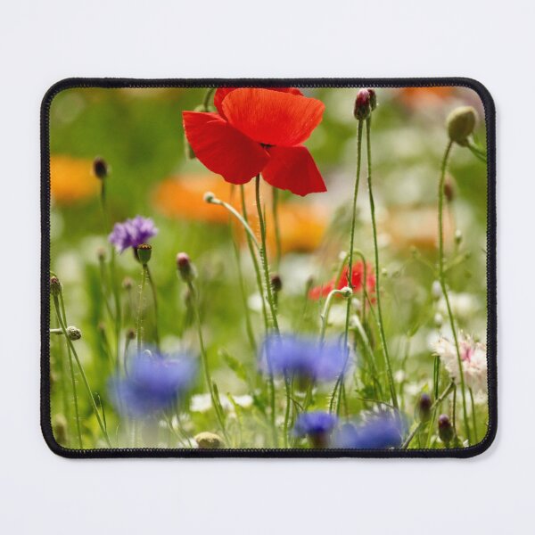 Item preview, Digital Photograph of poppy and meadow flowers designed and sold by SimonJohnson1.