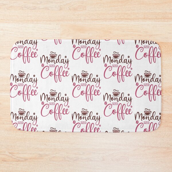 Item preview, Monday Coffee Sized: Aesthetic Espresso Bliss for the True Coffee Addict designed and sold by lemamis.