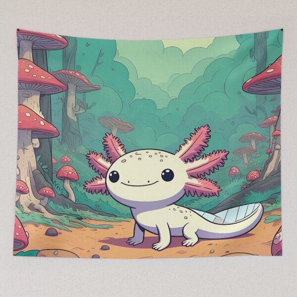 Item preview, Axolotl Art #49 | Axolotl Lovers designed and sold by ksgraphics222.