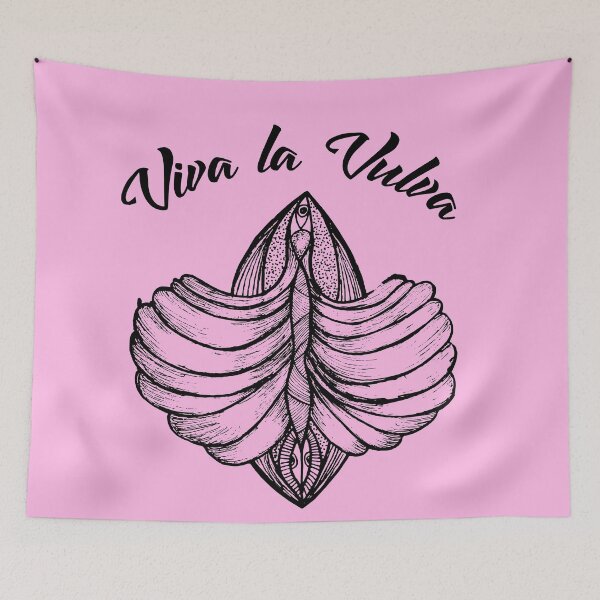 Item preview, VIVA LA VULVA FLOWER designed and sold by GiuliettaSCHEER.