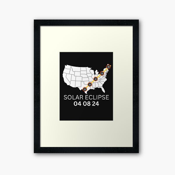 Item preview, Total solar eclipse in America April 2024 designed and sold by erozzz.