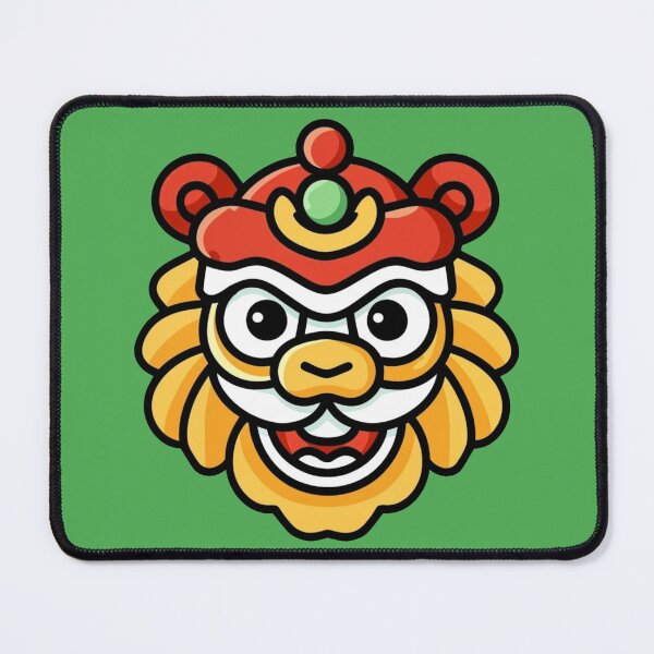 Item preview, Chinese Lion Dance Mask designed and sold by CraftedRealm.