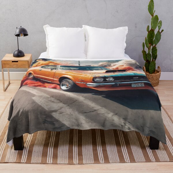 Item preview, Classic Contrasts: Digital Painting that Illuminates the Aesthetic Duality of Old Cars designed and sold by Artedig.