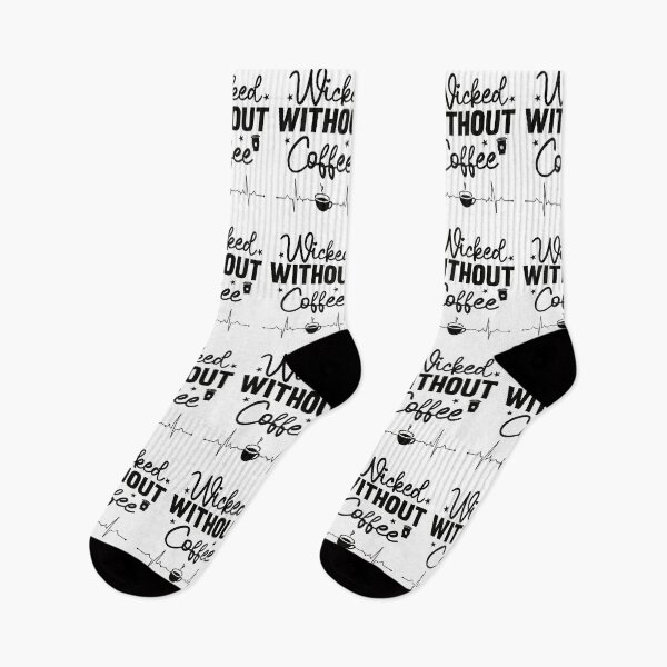 Item preview, Wicked Without Coffee: A Stylish Tribute to Espresso Bliss and Caffeine Love designed and sold by lemamis.