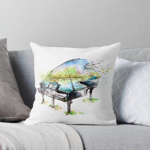 Item preview, Watercolor Piano designed and sold by ssduckman.