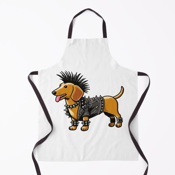 Item preview, Punk Rock Dachshund designed and sold by BarkandStick.
