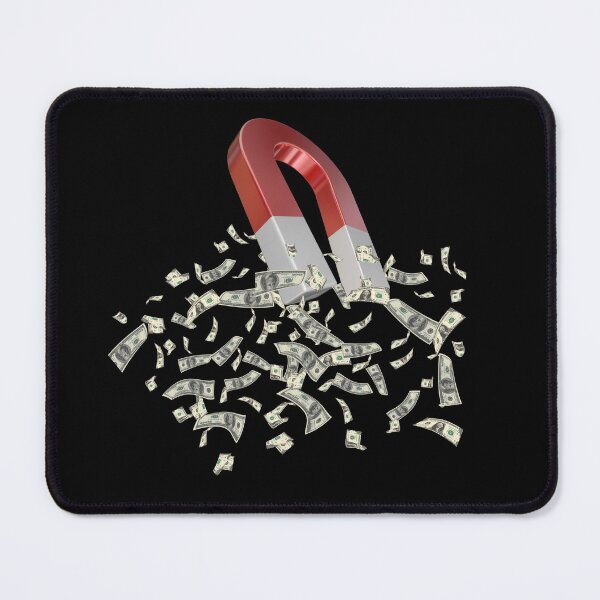 Item preview, Money Magnet-Black Background designed and sold by Trendi61.