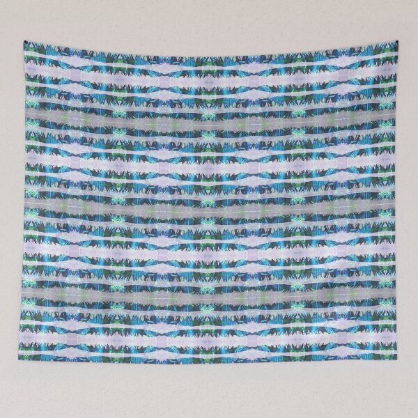 Item preview, Tinsel Feathers Monoprint Pattern designed and sold by vallisrowe.