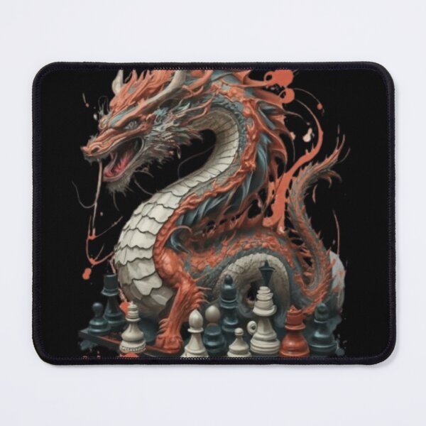 Item preview, red dragon chess anime designed and sold by WingedMeteor.