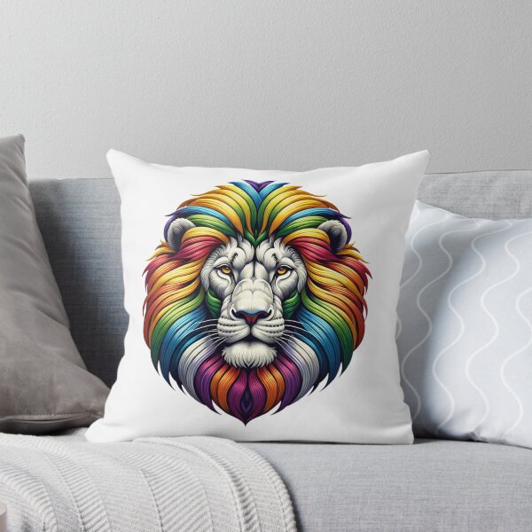 Item preview, Vibrant Lion Head  designed and sold by CharmStudio.