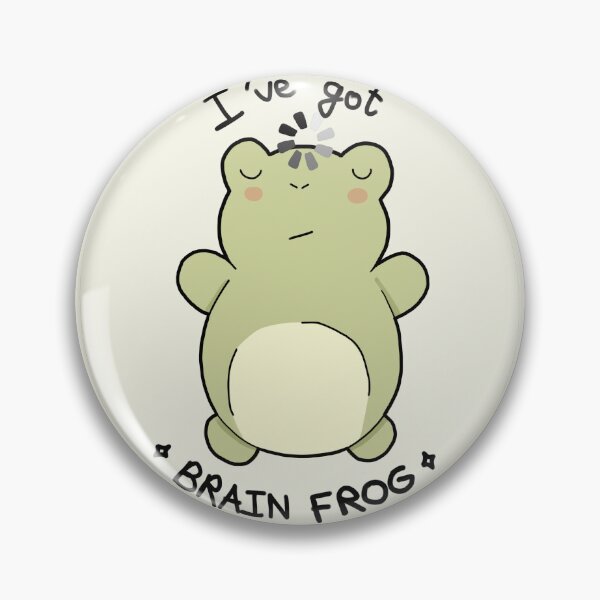 Artikelvorschau, Süßer lustiger „Gehirnfrosch“ entworfen und verkauft von NeurodiverseTea.
