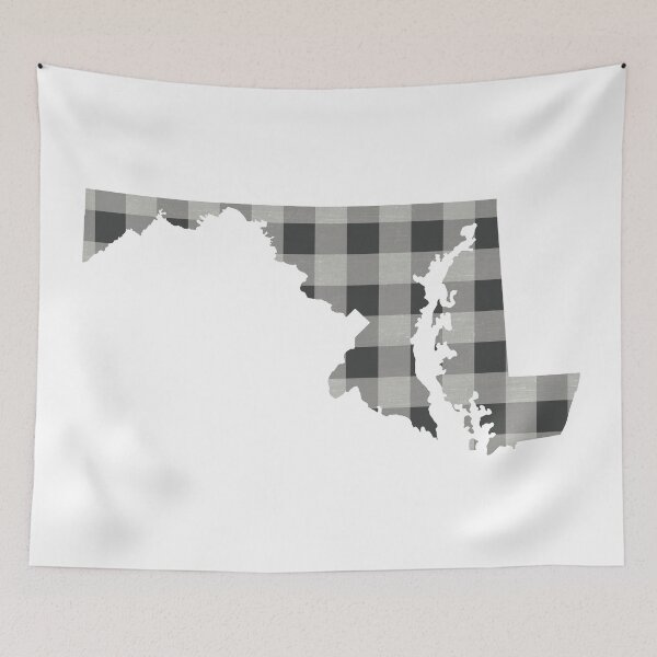 Item preview, Maryland Plaid in Gray designed and sold by Maren Misner.