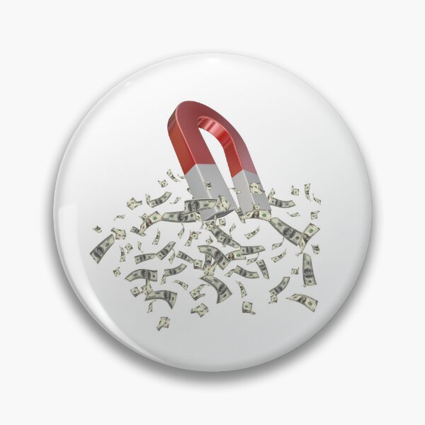 Item preview, Money Magnet-White Background  designed and sold by Trendi61.