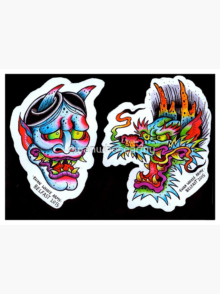 Japanese-Style Tattoo Flash